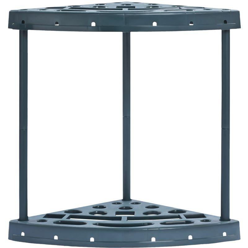 VEVOR Garden Tool Organizer, 19 Slots, Yard Tool Tower Rack for Garage Organization and Storage, Hold Long-Handled Tool/Rake/Broom/Shovel