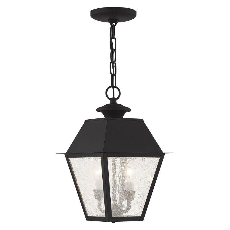 Livex Lighting Mansfield 2 - Light Pendant in  Black