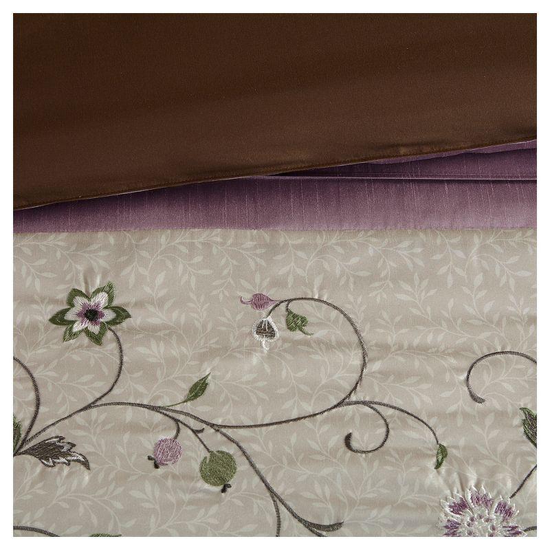 Serene Embroidered 7 Piece Comforter Set