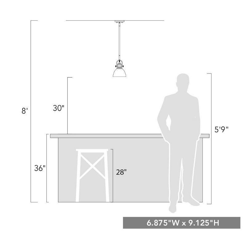 Golden Lighting Hines Mini Pendant