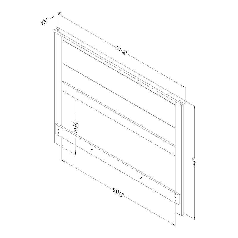 Fynn Full / Double Panel Headboard