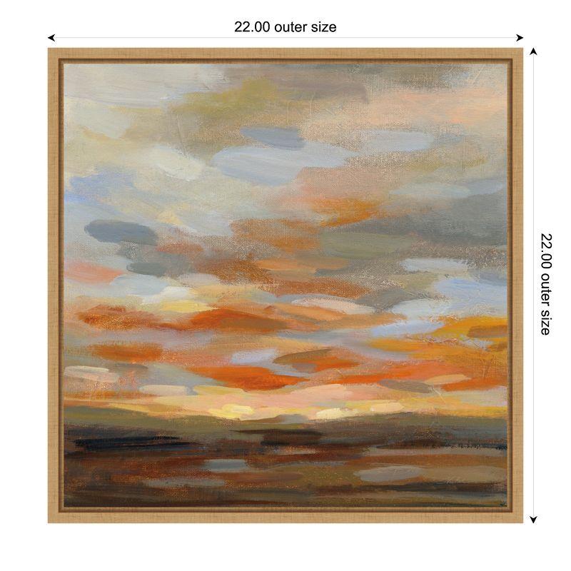 Amanti Art High Desert Sky II by Silvia Vassileva Canvas Wall Art Print Framed 22-in. x 22-in.