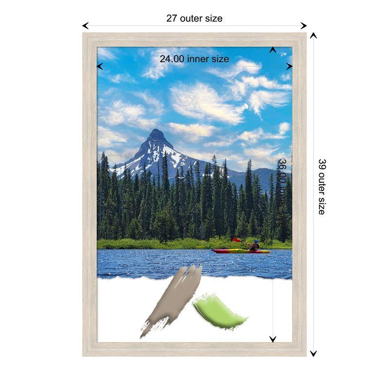 Amanti Art Hardwood Narrow Wood Picture Frame