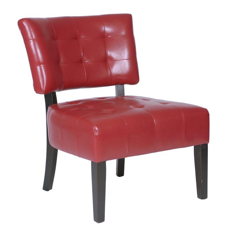 Roundhill Furniture Tufted Accent Chair with Oversized Seating