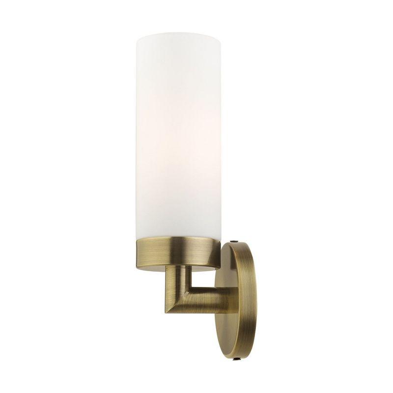 Livex Lighting Aero 1 - Light Sconce in  Antique Brass