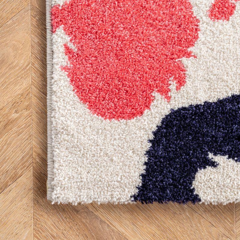 Nuloom Pinkie Handprint Kids Area Rug