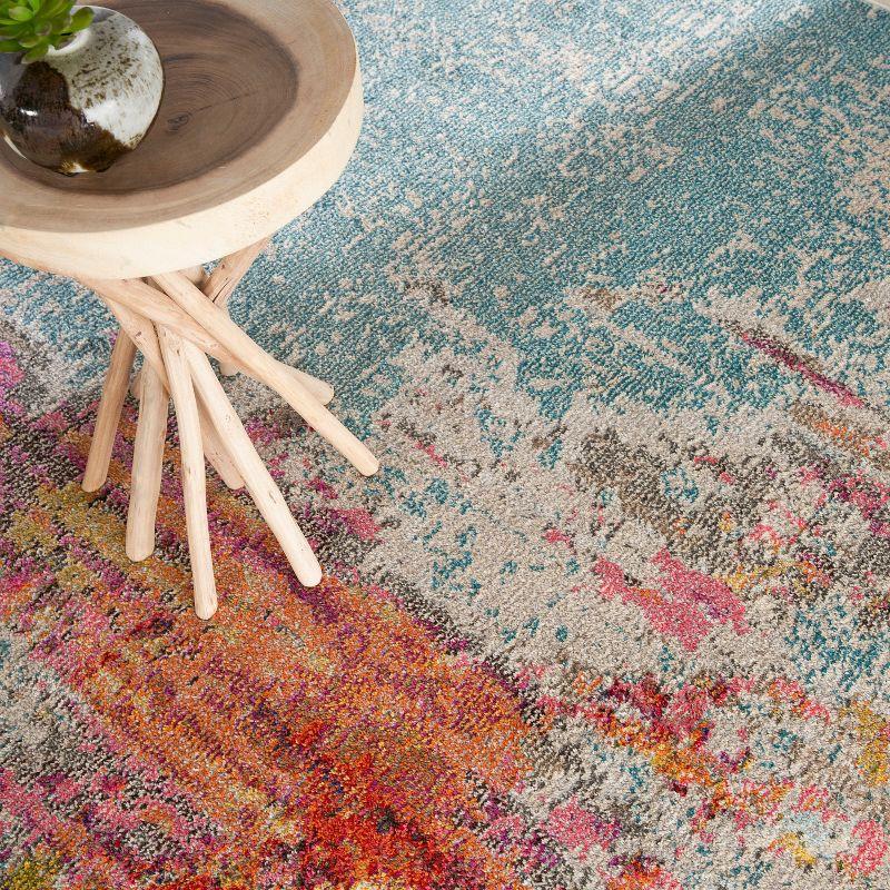 Nourison Celestial CES02 Sealife Area Rug 7'10" x 10'6"