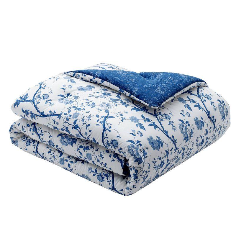 Navy Elise Comforter Set - Laura Ashley