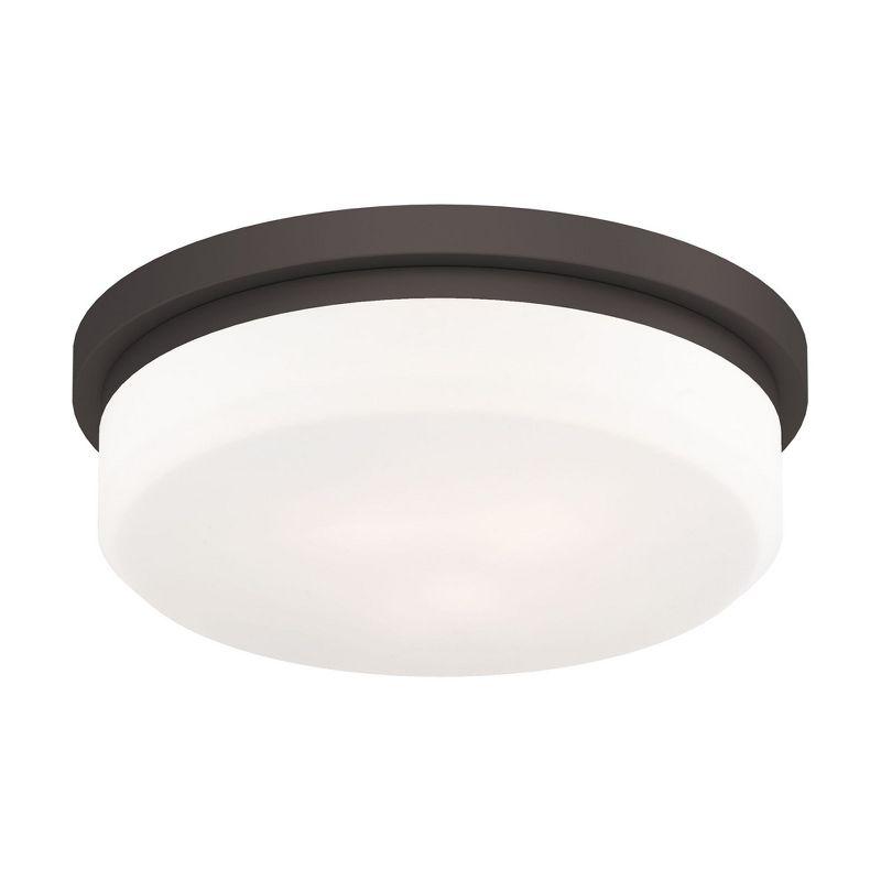 Livex Lighting Stratus 3 - Light Flush Mount in  Bronze
