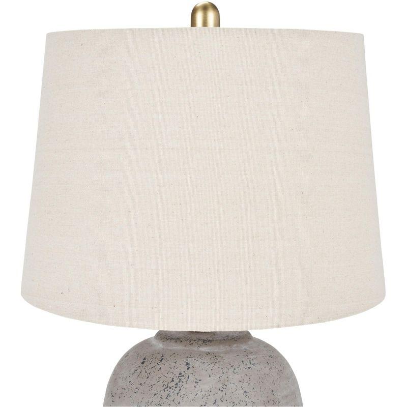 23" Farmhouse Ceramic Urn Pot Table Lamp - Nourison