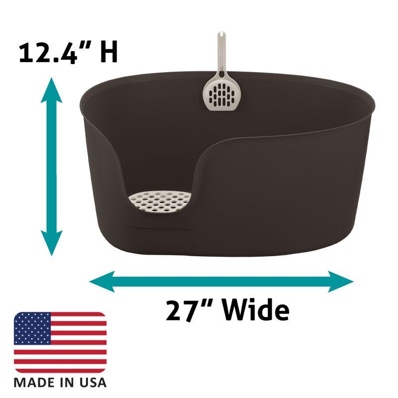 High Wall Cat Litter Box XL Wide