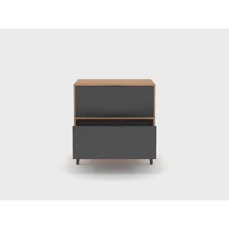 Ambleside 2 Drawer File Cabinet Serene Walnut - Sauder