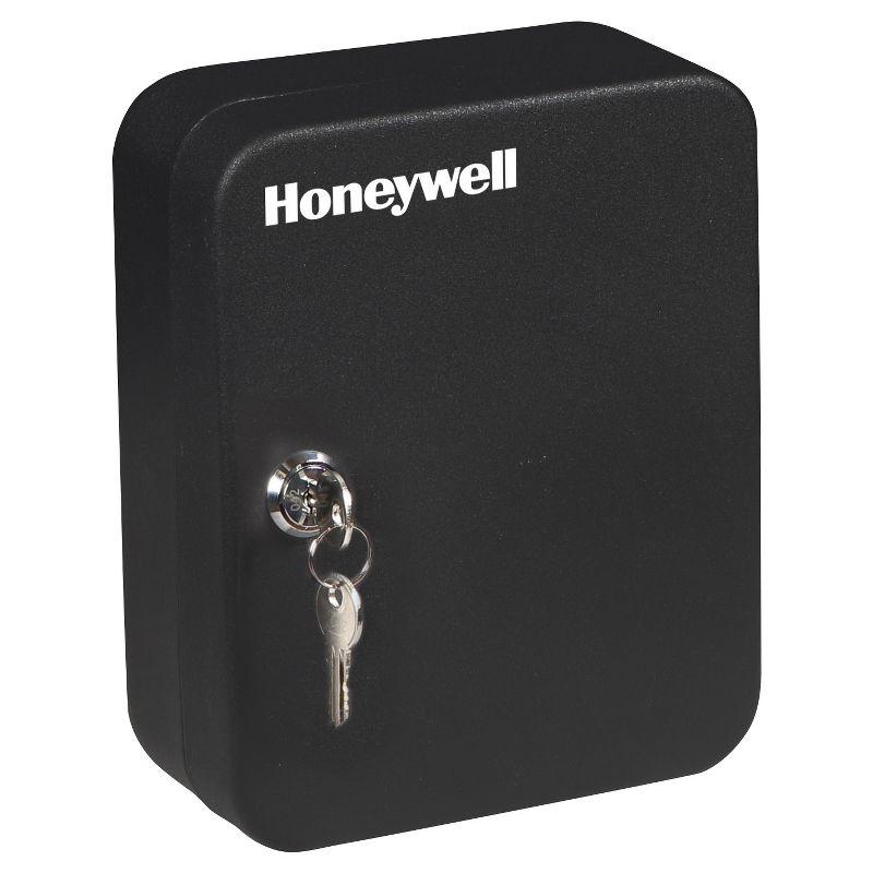 Honeywell 24 Key Steel Security Box: Black Key Lock Safe, Bolt-Down Capable, No Assembly Required, 1 Year Warranty