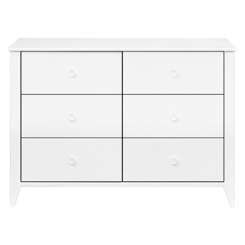 Sprout 6 Drawer 19.75" W Double Dresser