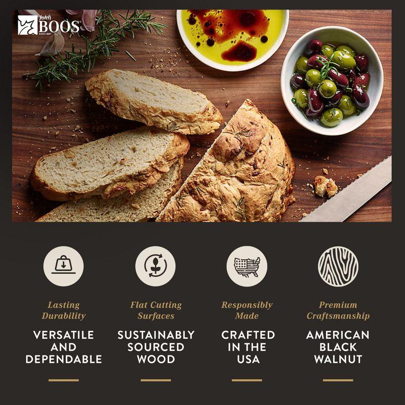 John Boos John Boos 18" Round Cutting Board, 1.5" Edge Grain