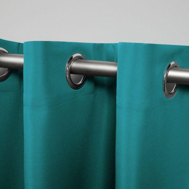 Cabana Solid Heavyweight Indoor Outdoor Curtains