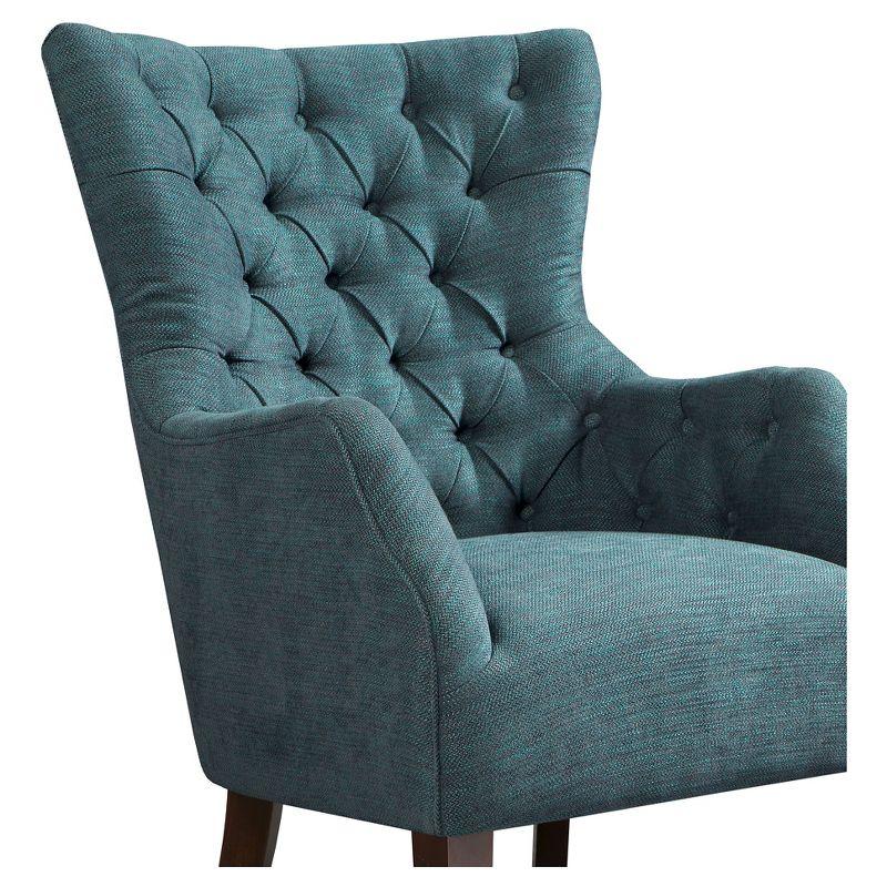 Tufted Wingback Accent Chair