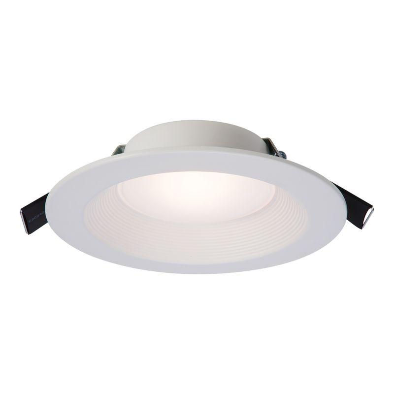 White 6-Inch Canless Recessed LED Downlight with Selectable CCT