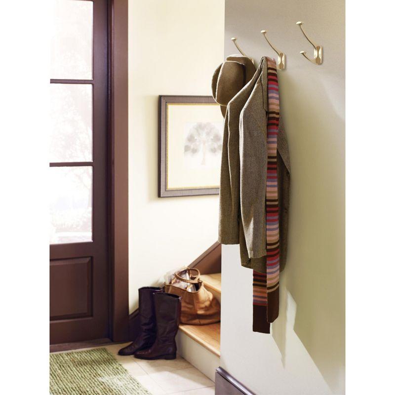 Vicinity Traditional Double Prong Decorative Wall Hook