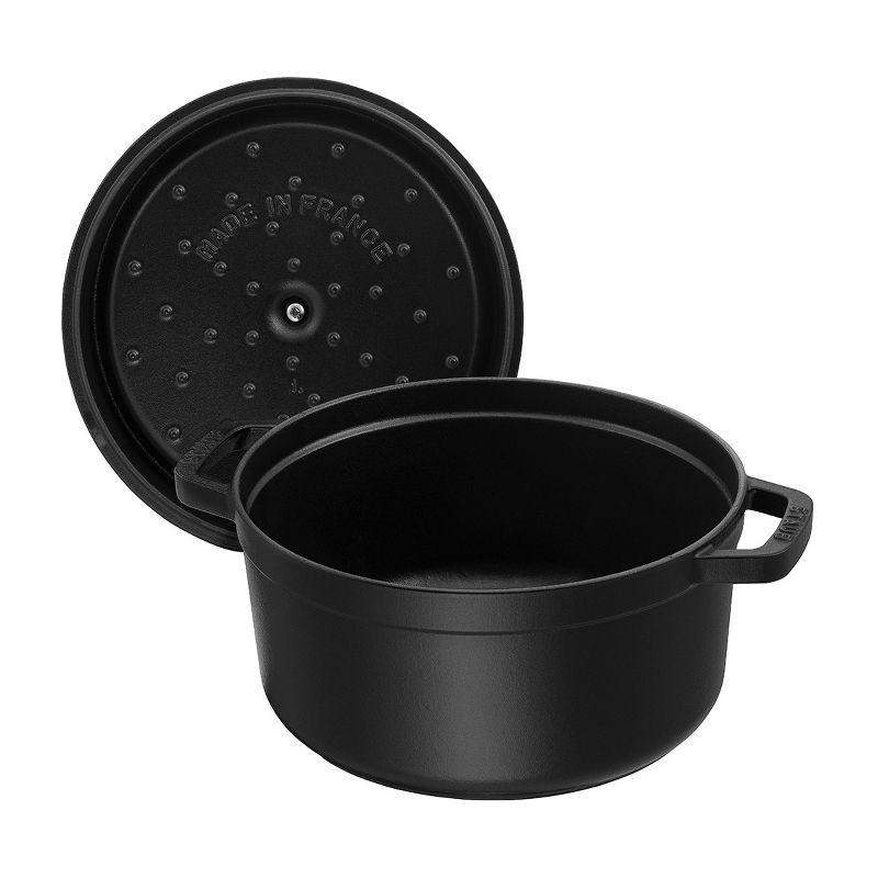 Staub ® 5.5-Qt Matte Black Cocotte