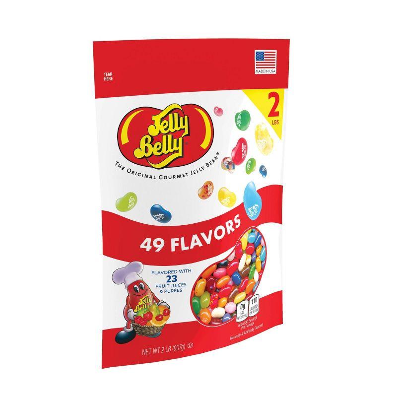 Jelly Belly 49 Flavor Candy Jelly Beans - 2lbs