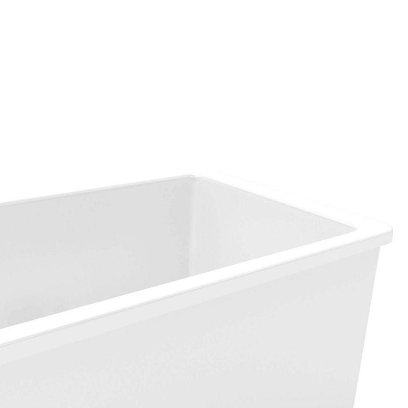 Fine Fixtures Single Bowl Fireclay Undermount Kitchen Sink - 27" x 19"