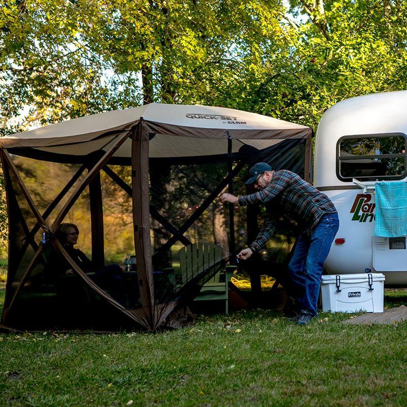 CLAM Quick-Set Portable Outdoor Camping Canopy Shelter