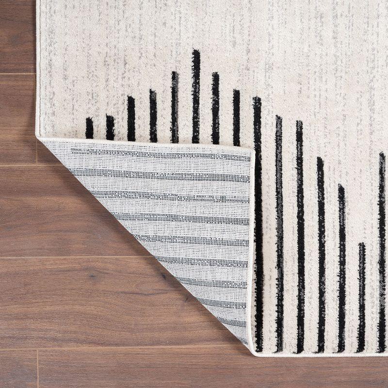 World Rug Gallery Bohemian Stripe Area Rug