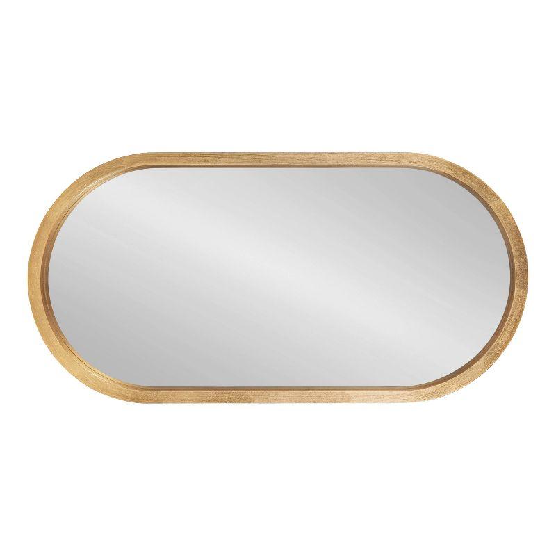 Travis Oval Wall Mirror - Kate & Laurel All Things Decor