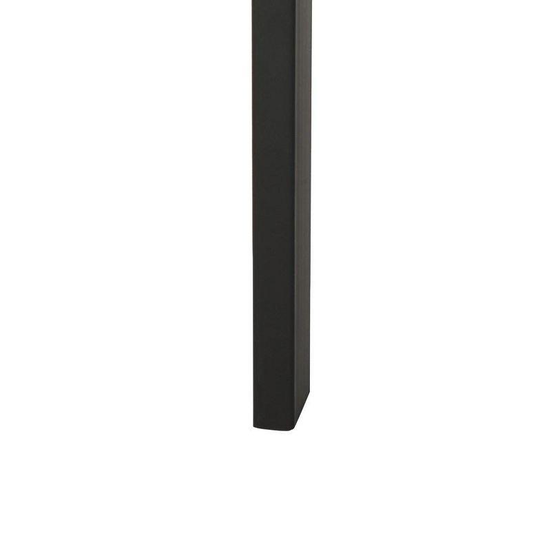 Alexander Coffee Table - Multi Brown/Black Metal Legs - Safavieh