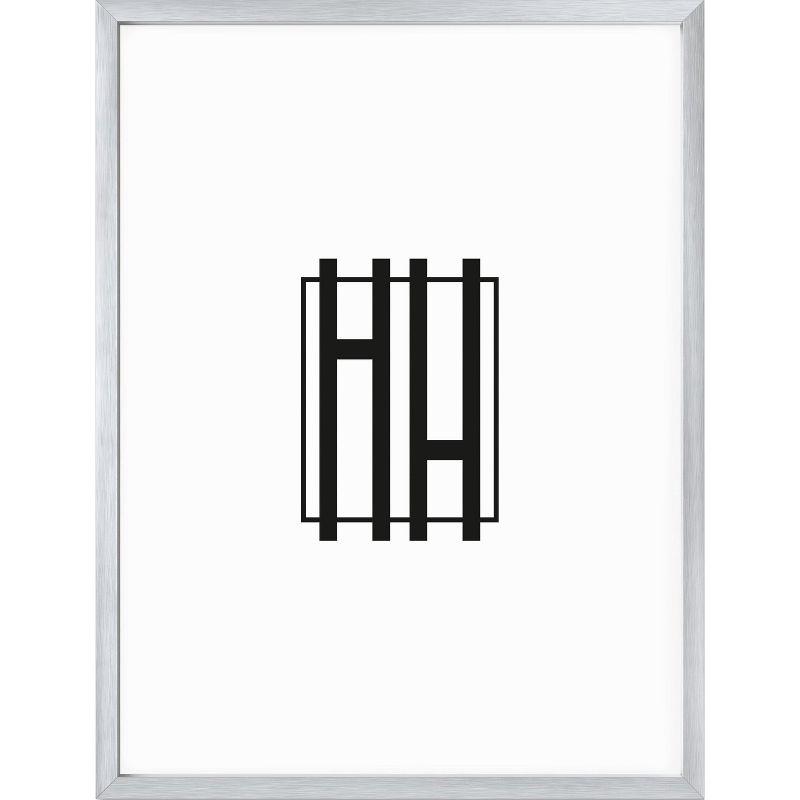 Haus and Hues Aluminum Frame (Set Of 1) Metal Picture Frame