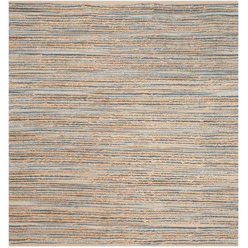 Cape Cod CAP851 Woven Indoor Area Rug - Blue - 6'x6' - Safavieh