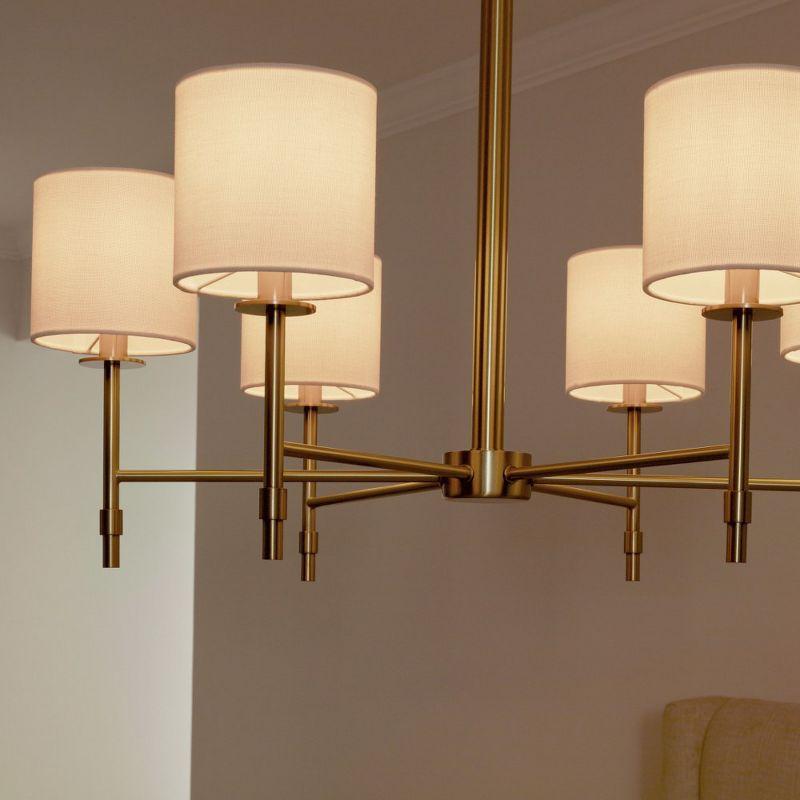 Kichler Lighting Ali 6 - Light Chandelier in  Brushed Natural Brass