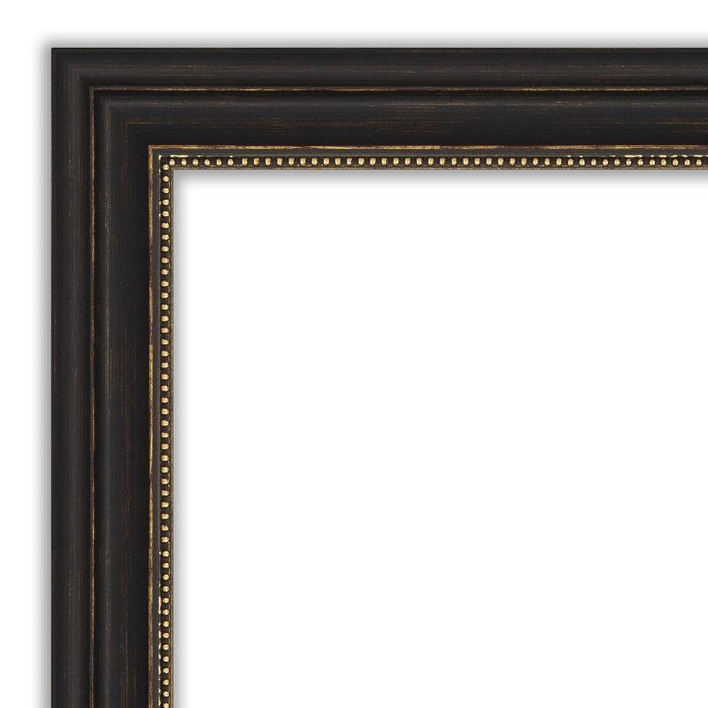 Amanti Art Accent Bronze Narrow Framed Corkboard, Natural Cork