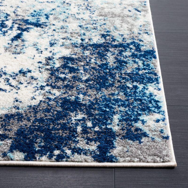 Tulum TUL284 Power Loomed Area Rug - Ivory/Blue - 5'3"x7'6" - Safavieh.