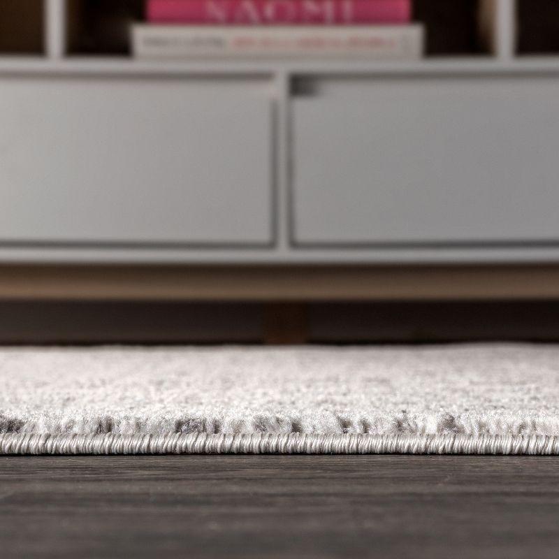 JONATHAN Y Moroccan HYPE Boho Vintage Diamond Cream/Gray 4 ft. x 6 ft. Area Rug