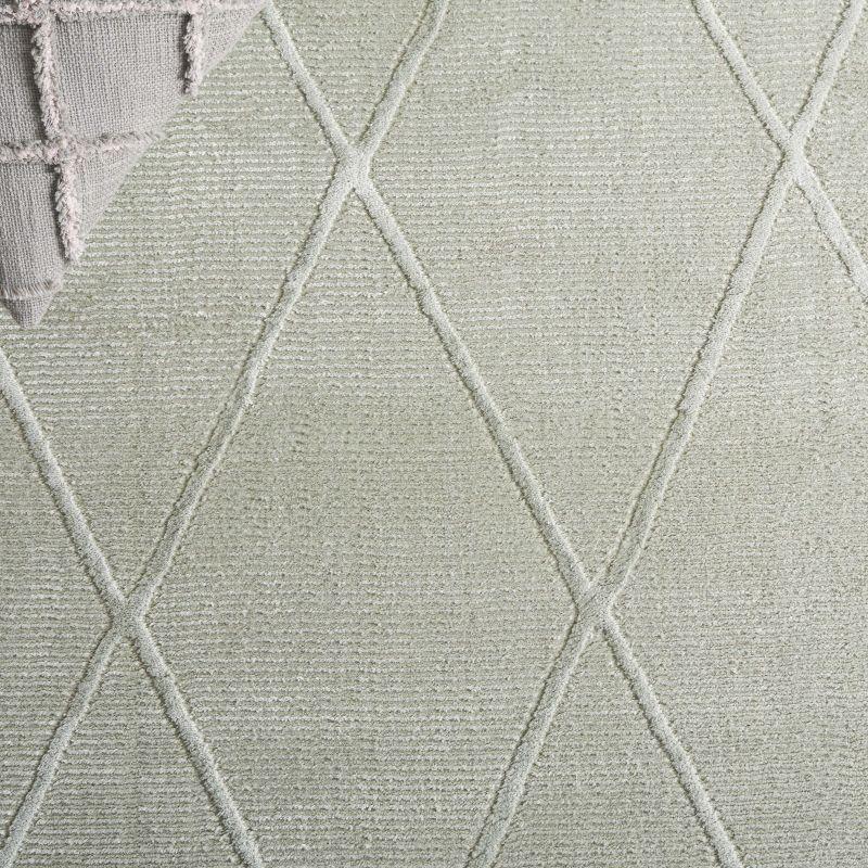 Revive REV104 Power Loomed Indoor Area Rug - 5'3"x7'7" - Sage - Safavieh