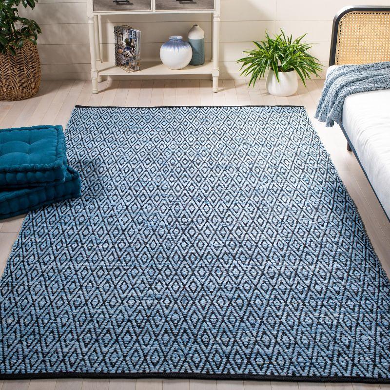Montauk MTK621 Hand Woven Area Rug - Green/Black - 5'x8' - Safavieh.
