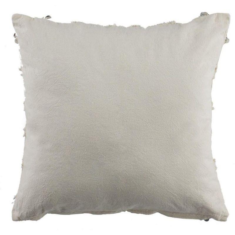 Daphne Pillow - White - 20"X20" - Safavieh