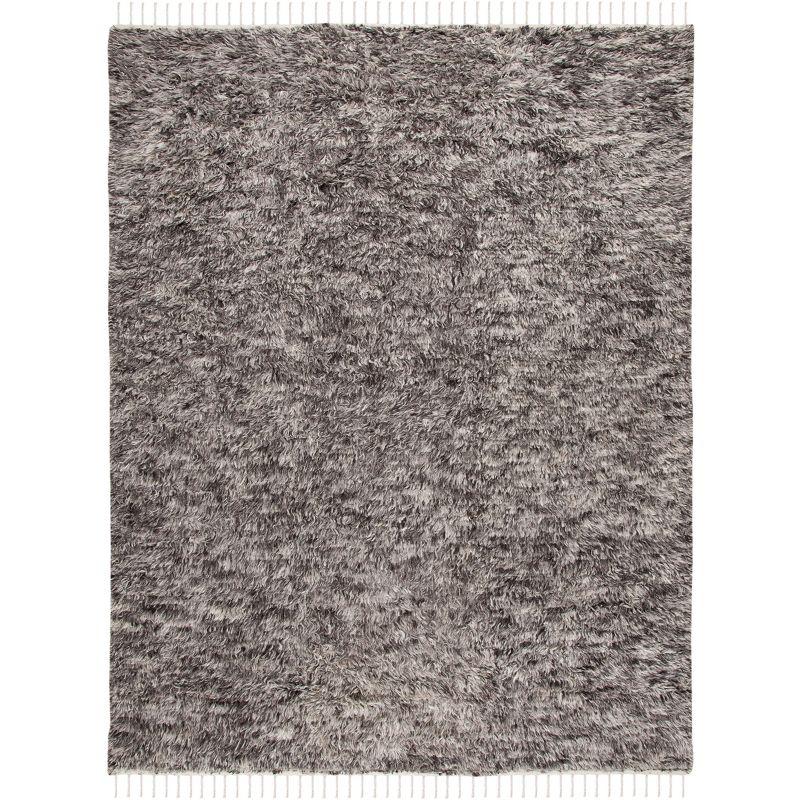 Aitkin Hand Woven Wool Solid Color Rug