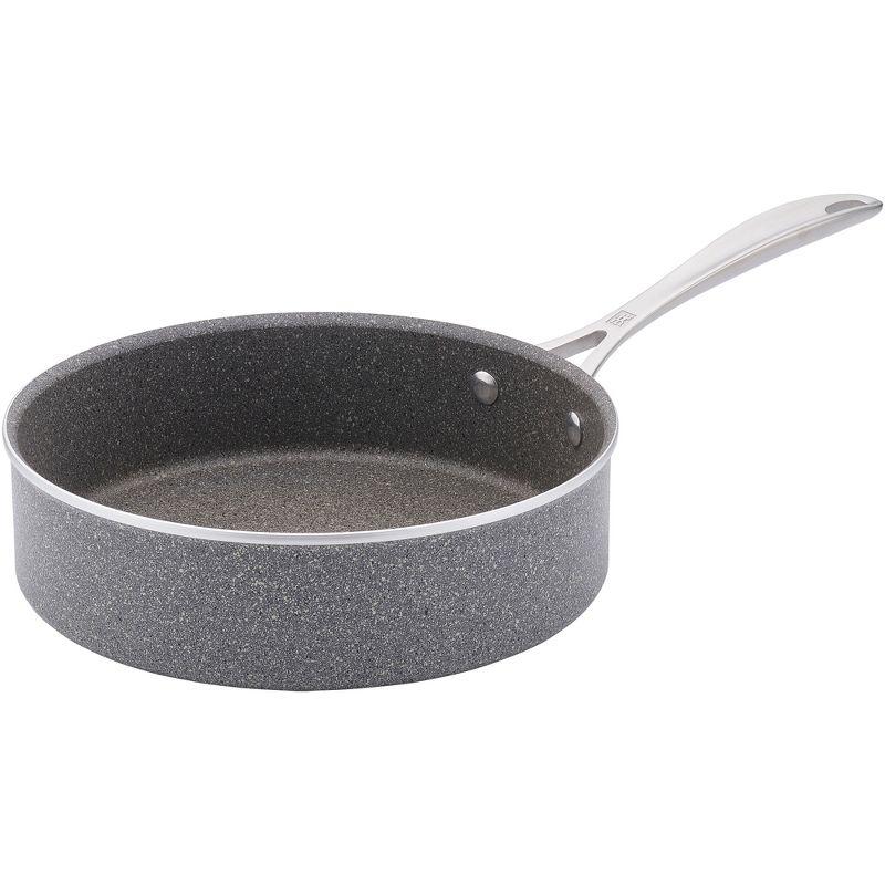 ZWILLING Vitale 3-qt Aluminum Nonstick Speckled Saute Pan with Lid