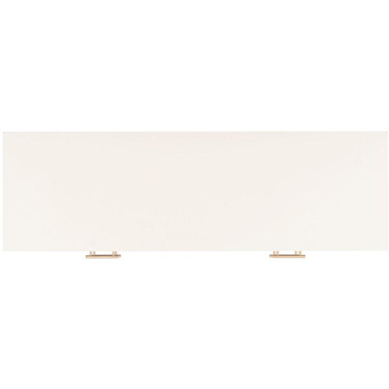 Estella 4 Door Console Table - CNS5732A - White - Safavieh