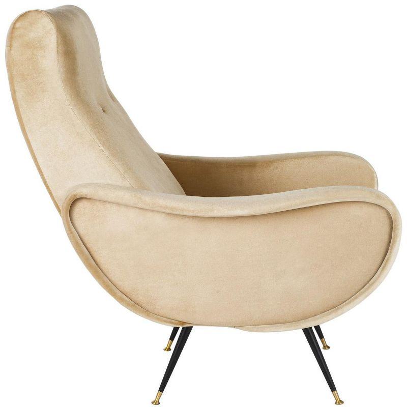 Elicia Accent Chair - FOX6260 - Camel - Safavieh