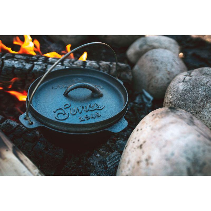 Stansport Preseasoned Cast Iron Dutch Oven with Legs