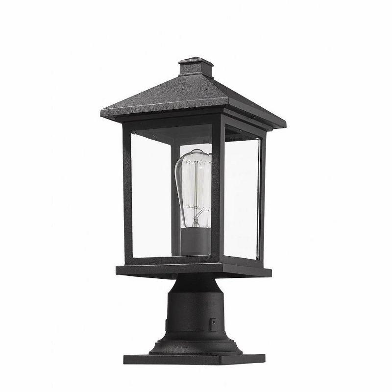 Z-Lite Portland 1 - Light Lantern in  Black