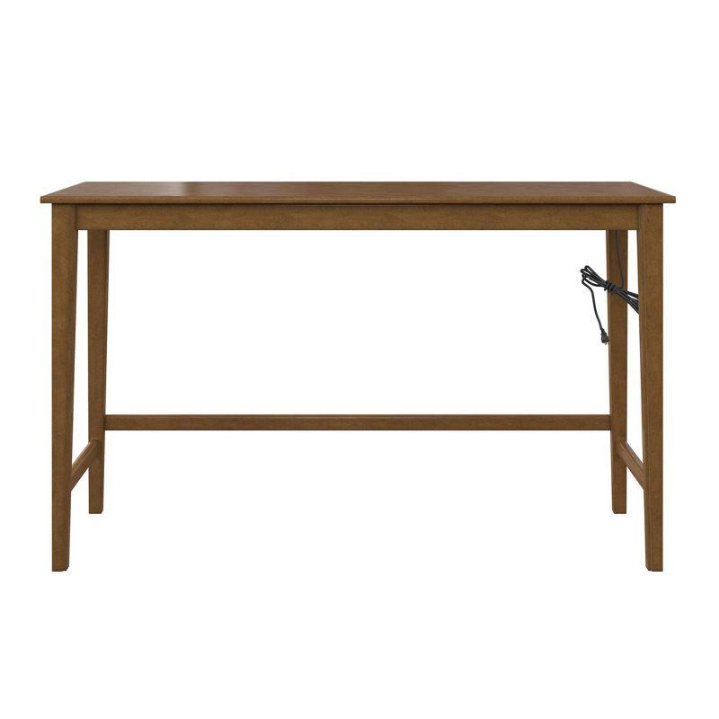 DHP Dallon Sofa Table with 3 Stools and USB Charger