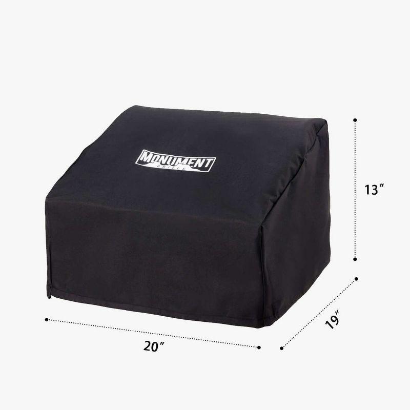 Monument Grills Monument Waterproof Heavy Duty Gas BBQ 2B Table Top Grill Cover for 13742 and G22