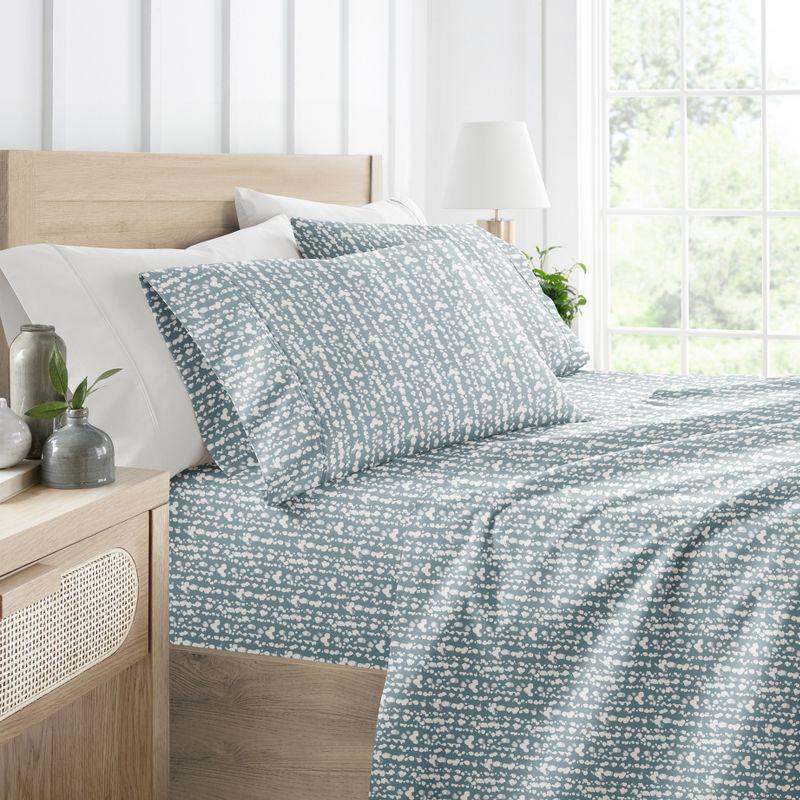 Becky Cameron Patterned Ultra Soft 3 Piece Duvet Cover Set - Serenity