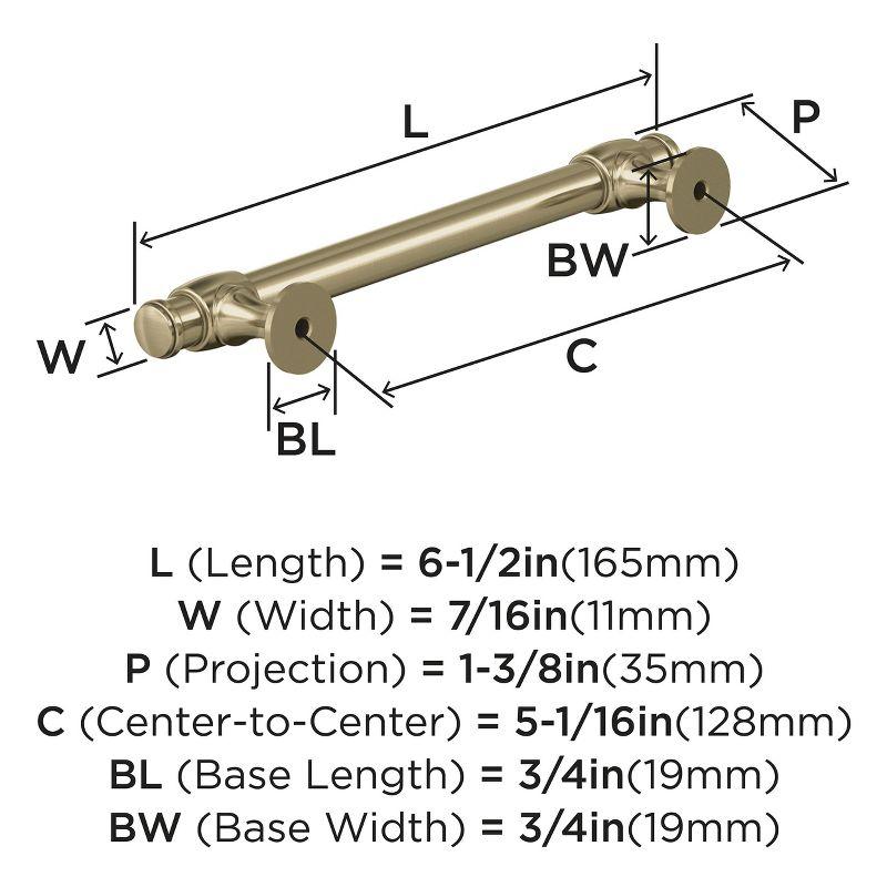 Winsome 5 1/16" Center To Center Bar Pull