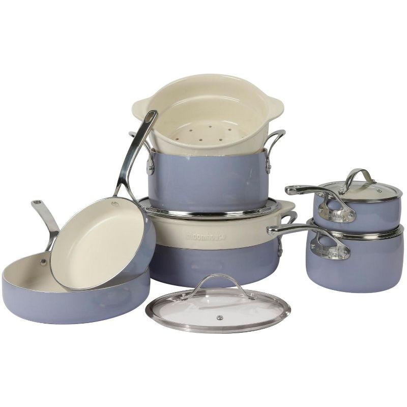 12 - Piece Non-Stick Aluminum Cookware Set